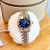 Đồng Hồ Nữ Carnival 8250L-CH-X Demi Vàng Hồng Mặt Xanh Dương Size 30mm Quartz Japan