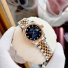 Đồng Hồ Nữ Carnival 8250L-CH-X Demi Vàng Hồng Mặt Xanh Dương Size 30mm Quartz Japan