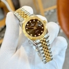 Đồng Hồ Nữ Carnival 8250L-CV-D Demi Vàng Gold Mặt Đen Size 30mm Quartz Japan