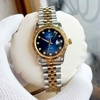 Đồng Hồ Nữ Carnival 8250L-CV-X Demi Vàng Gold Mặt Xanh Dương Size 30mm Quartz Japan