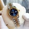 Đồng Hồ Nữ Carnival 8250L-CV-X Demi Vàng Gold Mặt Xanh Dương Size 30mm Quartz Japan