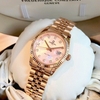 Đồng Hồ Nữ Carnival 8250L-VH-HK Màu Vàng Hồng Mặt Xà Cừ Hồng Size 30mm - Quartz Japan