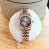 Đồng Hồ Nữ Carnival 8250L-VH-TX Màu Vàng Hồng Mặt Ombre Đen Xám Size 30mm Quartz Japan
