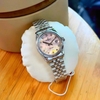 Đồng Hồ Nữ Carnival 8250L-VT-H Dây Thép Silver Mặt Xà Cừ Hồng Size 30mm Quartz Japan
