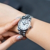 Đồng Hồ Nữ Carnival 8250L-VT-TK Dây Thép Silver Mặt Xà Cừ Trắng Size 30mm Quartz Japan