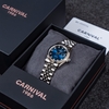 Đồng Hồ Nữ Carnival 8250L-VT-X Dây Thép Silver Mặt Xanh Dương Size 30mm Quartz Japan