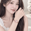 Đồng Hồ Nữ Carnival 8253L-VH-HK Dây Mesh Màu Vàng Hồng Mặt Xà Cừ Hồng Size 30mm Mỏng Nhỏ Xinh