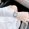 Set Đồng Hồ Nữ Roberto Era RE5682 Dây Thép Silver Mặt Xà Cừ Trắng Size 31mm
