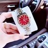 Set Đồng Hồ Nữ Roberto Era RE5685 Dây Demi Rose Mặt Đỏ Size 31mm - Quartz