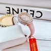 Đồng Hồ Nữ Davena 32091 Dây Da Hồng Rose Gold 39mm Chính Hãng