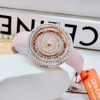 Đồng Hồ Nữ Davena 32091 Dây Da Hồng Rose Gold 39mm Chính Hãng