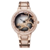 Đồng Hồ Nữ Davena 60089 Chính Hãng Mặt Báo Xoay Rose Gold 39mm