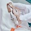 Đồng Hồ Nữ Davena 61368 Dây Kim Loại 32mm Rose Gold Chính Hãng