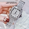 Đồng Hồ Nữ Davena 61696 Silver Mặt Xoay 32x43mm Chính Hãng