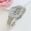 Đồng Hồ Nữ Davena D-60656 Đính Đá Silver 38mm Chính Hãng