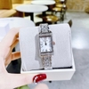 Đồng Hồ Nữ Davena Mặt Chữ Nhật 61690 Vỏ Silver Size 19x29mm