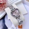 Đồng Hồ Nữ Davena Mặt Trái Tim 61892 Mặt Hồng Vỏ Silver Size 34mm