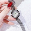 Đồng Hồ Nữ Franklin Dây Thép Silver Xà Cừ Trắng Mặt Xoay 360 Độ Size 32mm FL5488 Tặng Kèm Vòng Tay