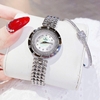 Đồng Hồ Nữ Franklin Dây Thép Silver Xà Cừ Trắng Mặt Xoay 360 Độ Size 32mm FL5488 Tặng Kèm Vòng Tay