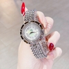 Đồng Hồ Nữ Franklin Dây Thép Silver Xà Cừ Trắng Mặt Xoay 360 Độ Size 32mm FL5488 Tặng Kèm Vòng Tay