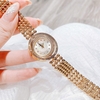Đồng Hồ Nữ Franklin Màu Vàng Gold Mặt Xà Cừ Trắng Size 32mm Mặt Xoay 360 Độ FL5488 Tặng Kèm Vòng Tay
