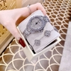 Đồng Hồ Nữ Hanboro HBR-386L Dây Inox Silver 32mm