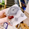 Đồng Hồ Nữ Hanboro HBR-386L Dây Inox Silver 32mm
