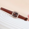 Đồng Hồ Nữ Madocy M81886 Dây Da Brown Rose Gold 31mm