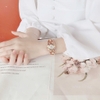 Đồng Hồ Nữ Melissa F8016 Đính Đá Màu Rose Gold 38mm