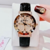 Đồng Hồ Nữ Melissa F8238 Rose Gold Dây Da Đen 32mm