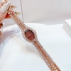 Đồng Hồ Nữ Melissa F8240 Đính Đá Vỏ Rose Brown 28mm