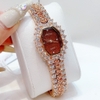 Đồng Hồ Nữ Melissa F8240 Đính Đá Vỏ Rose Brown 28mm