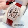 Đồng Hồ Nữ Rivero R9006 Dây Da Đỏ Rose Gold 32mm