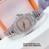 Đồng Hồ Nữ Rivero Vỏ Inox Đính Đá Size 32mm