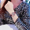 Đồng Hồ Nữ Rivero R2603 Dây Da Đỏ Vỏ Rose Gold Size 32mm Quartz Japan