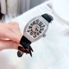 Đồng Hồ Nữ Rivero R9006 Dây Da Đen Vỏ Silver 32mm Chính Hãng