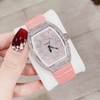 Đồng Hồ Nữ Rivero R9006 Dây Da Hồng Vỏ Silver 32mm Chính Hãng
