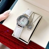 Đồng Hồ Nữ Roberto Era Chính Hãng Dây Da Trắng Mặt Trắng Vỏ Thép Silver Size 20x30mm RE1500 Tặng Kèm Phụ Kiện
