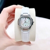 Đồng Hồ Nữ Roberto Era Chính Hãng Dây Da Trắng Mặt Trắng Vỏ Thép Silver Size 20x30mm RE1500 Tặng Kèm Phụ Kiện