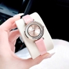 Đồng Hồ Nữ Roberto Era Dây Da Hồng Vỏ Vàng Hồng Đá Chảy Size 32mm
