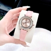 Đồng Hồ Nữ Roberto Era Dây Da Hồng Vỏ Vàng Hồng Đá Chảy Size 32mm
