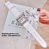 Đồng Hồ Nữ X-cer B0618 Dây Da Trắng Silver 36mm
