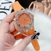 Đồng Hồ Nữ X-Cer Dây Silicone Cam Rose Gold Chính Hãng 36mm B0611