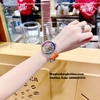 Đồng Hồ Unisex Hanboro Rainbow Máy Tự Động Dây Cao Su Cam 43mm