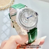 Đồng Hồ X-cer B0605 Nữ Dây Da Xanh Chính Hãng 36mm - Vỏ Silver