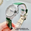 Đồng Hồ X-cer B0605 Nữ Dây Da Xanh Chính Hãng 36mm - Vỏ Silver