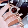 Set đồng hồ nữ chính hãng Roberto Era RE0849 dây da nâu vỏ rose size 32mm, kèm bộ dây kim loại và phụ kiện