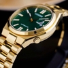 Đồng Hồ Nam Citizen Tsuyosa Mechanical Gold Green NJ0152-51X Automatic Size 40mm - Citizen Xanh Ngọc Lục Bảo
