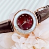 Đồng hồ nữ chính hãng Roberto Era RE0849 dây da nâu mặt đá chảy size 32mm vỏ rose gold