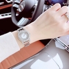 Set đồng hồ nữ chính hãng Roberto Era RE8344 dây da lụa đen size 32mm mặt đính đá - Kèm dây kim loại và phụ kiện